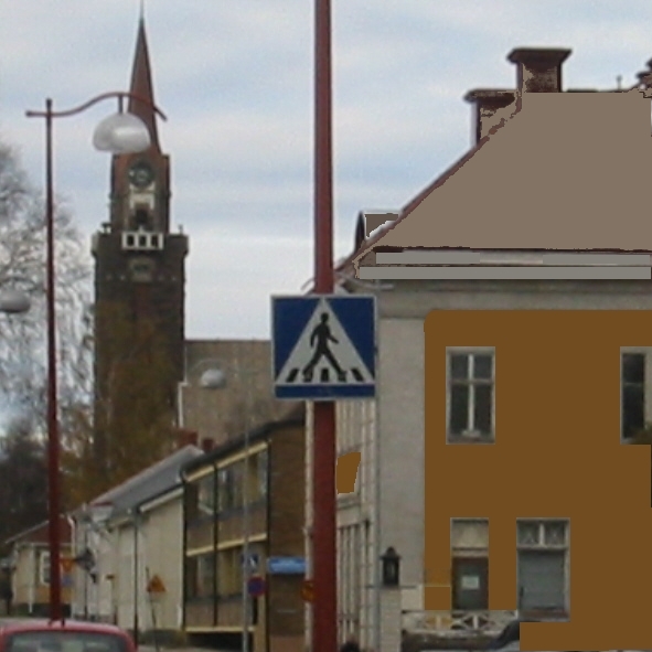 sama vaaleammalla katolla