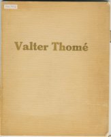 Ivar Horling: Valter Thomé. En minnesteckning.