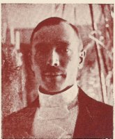Valter Thomé som brudgum.