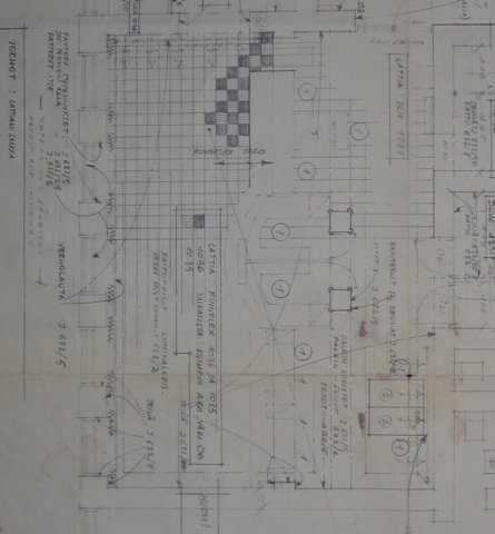 Sisustusmateriaalit 1964