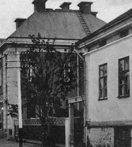 Julkisivu 1910-luvun loppupuolella.